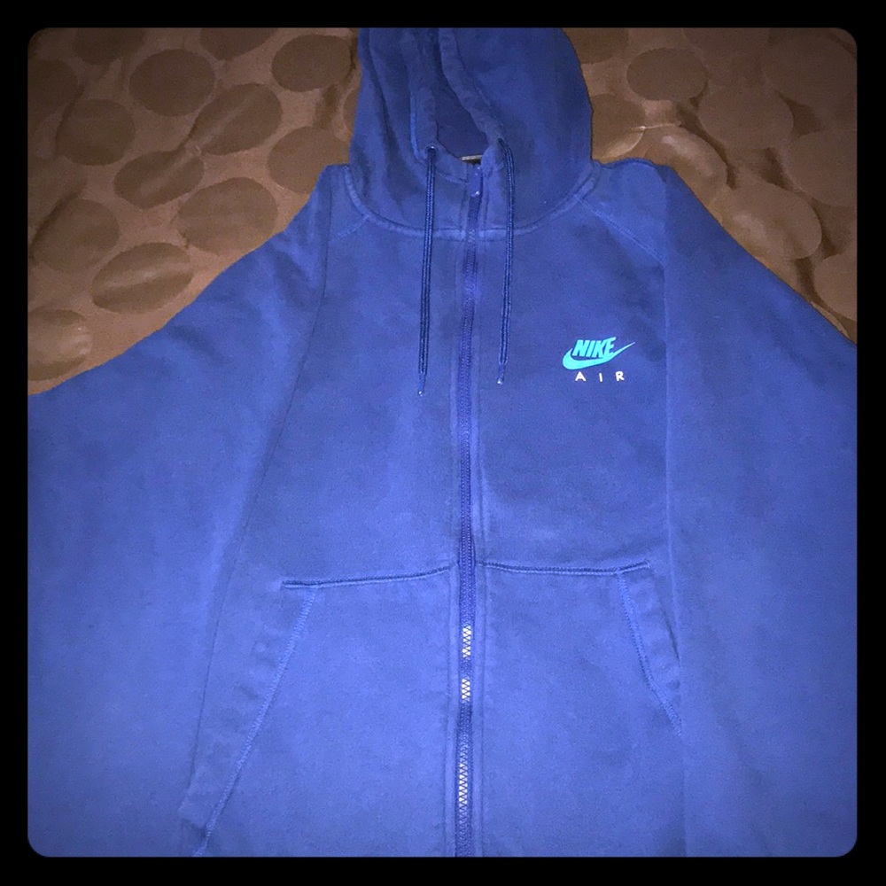 Blue Nike sweater